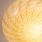 Vintage Ceiling Light in Murano Glass with Spiral Pattern, Italy, 1980s 8