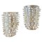 Murano Glass Wall Sconces attributed to Ercole Barovier for Barovier & Toso, 1980s, Set of 2, Image 1