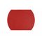 Mozambique Red Smoothed Tablemat from Angelina Home, Set of 4, Image 1