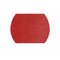 Set de Table Mozambicain Lissé Rouge de Angelina Home, Set de 4 3