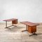 Model T90 Desk with Chest of Drawers and Metal Structure and Wooden Top by Osvaldo Borsani for Tecno, 1960s 8