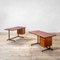 Model T90 Desk with Chest of Drawers and Metal Structure and Wooden Top by Osvaldo Borsani for Tecno, 1960s, Image 8