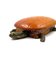 Portagioie a forma di tartaruga in pelle e bronzo, Francia, anni '50, Immagine 2
