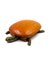 Joyero francés de cuero y bronce con forma de tortuga, años 50, Imagen 30