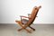 Fauteuil Inclinable en Bois, 1960s 3