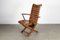 Butaca reclinable de madera, años 60, Imagen 10