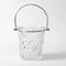 Diamond Cut Crystal Glass Ice Bucket from Val Saint Lambert, 1960s 3