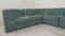 Modulares Vintage Sofa in Hellblau, 6er Set 13