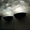 Lampade da parete in ceramica smaltata nera, Francia, set di 2, Immagine 7