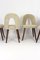 Bouclé Upholstery Dining Chairs by Antonin Suman, 1960s, Set of 4, Image 12