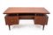 Mid-Century Modern Teak Schreibtisch, Dänemark, 1960er 15