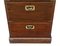 Mahogany Campaign Chest of Drawers, 1890s 5
