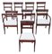 19th Century Regency Mahogany Dining Chairs, 1825, Set of 8 1
