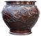 Vaso da fiori antico in bronzo, Giappone, fine XIX secolo, Immagine 1