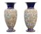 Ancient Art Nouveau Slater Vases from Royal Doulton, 1920s, Set of 2 1