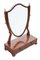 19th Century Mahogany Shield Dressing Table Swing Mirror 1