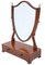 19th Century Mahogany Shield Dressing Table Swing Mirror 2