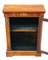 Antique Inlaid Burr Walnut Pier Display Cabinet, 1880s 7