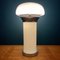 Large Vintage White Murano Mushroom Style Table Lamp, Italy, 1970s 2
