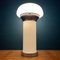 Large Vintage White Murano Mushroom Style Table Lamp, Italy, 1970s 8