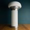 Large Vintage White Murano Mushroom Style Table Lamp, Italy, 1970s, Image 3