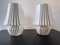 Italian Stripe Murano Glass Lamps, 1970s, Set of 2 1