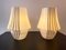 Italian Stripe Murano Glass Lamps, 1970s, Set of 2 7