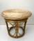 Bamboo Stool with Straw Pillow, 1970s, Image 15