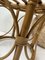 Sgabello in bambù con cuscino in paglia, anni '70, Immagine 14