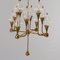 Große Mid-Century Messing Kerzenhalter Lampe von Freddie Andersen, 1970er 5