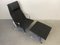 Aluminum EA 124 Rotating Armchair with Ea 125 Footstool by Charles & Ray Eames for Herman Miller from Vitra, Germany, 1970s, Set of 2, Image 11
