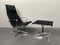 Aluminum EA 124 Rotating Armchair with Ea 125 Footstool by Charles & Ray Eames for Herman Miller from Vitra, Germany, 1970s, Set of 2, Image 3