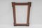 Art Deco Decorative Wall Mirror with Wooden Frame, 1930s 2