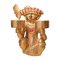 Mesoamerikanisches skulpturales Religionsopfer, 1980er 1