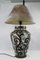 Table Lamp in Wrought Iron and Blown Glass, 1980s 5
