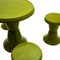 Space Age Diabolo Hocker und Tisch von Giganplast, Italien, 1970, 5er Set 6