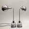 French Art Deco Metal Desk Lamps by Charlotte Perriand for Jumo, 1940s, Set of 2 3