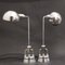 French Art Deco Metal Desk Lamps by Charlotte Perriand for Jumo, 1940s, Set of 2 1