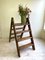 Pine-Wood Folding Step Ladder, the Netherlands, 1940s 7