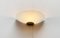 Vintage Postmodern Glass Wall Lamp Sconce from Metalarte, 1980s 4
