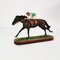Sculpture of a Horse with a Jockey at a Gallop by R. Cameron, England, 1960s 3