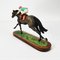 Sculpture of a Horse with a Jockey at a Gallop by R. Cameron, England, 1960s 7