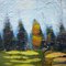 Paesaggio estivo, anni '20, olio su tela, in cornice, Immagine 8