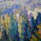 Paesaggio estivo, anni '20, olio su tela, in cornice, Immagine 7
