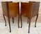 20th Century French Nightstands with Drawers, Marquetry & Cabriole Legs, 1900, Set of 2, Image 14