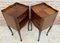 20th Century French Nightstands with Drawers, Marquetry & Cabriole Legs, 1900, Set of 2 11