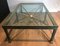 Steel and Wrought Iron Coffee Table, 1940s 5