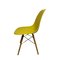 DSW Beistellstühle aus Kunststoff in Gelb von Charles & Ray Eames für Vitra, 2er Set 4