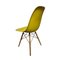 DSW Beistellstühle aus Kunststoff in Gelb von Charles & Ray Eames für Vitra, 2er Set 5