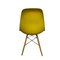 DSW Beistellstühle aus Kunststoff in Gelb von Charles & Ray Eames für Vitra, 2er Set 6